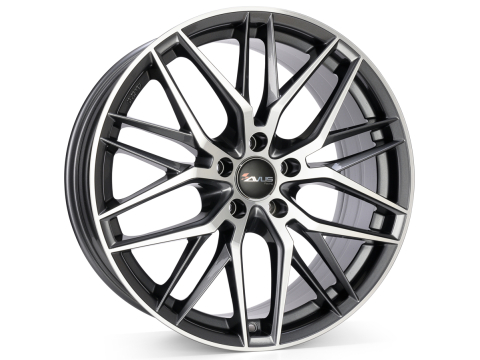 AF19 - RW 0.1 7,5x 17 +47 5x112 AVUS 66,7 ANTHRACITE POLISHED